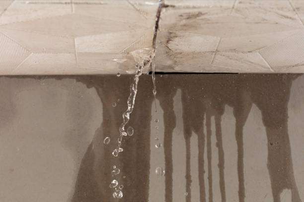 Professional Flood Damage Cleanup technician working in Spencer, IN